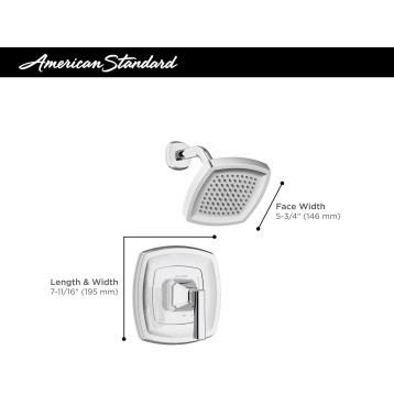 AMERICAN STANDARD TU612507.002 Bathtub, Polished Polished Chrome