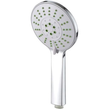 Shower Nozzle Handheld Shower Head High Pressure 5 Spray Settings Massage Spa Detachable Hand Held Showerhead Chrome Face,L (Size : Medium)