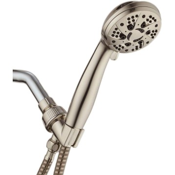 6-Setting Hand Shower, 6 FT Hose Mikalo Shower Head Shower Head with Handheld Shower Heads Shower Head Handheld Shower Heads Rain Setting Shower Heads Showerheads & Handheld Showers Shower